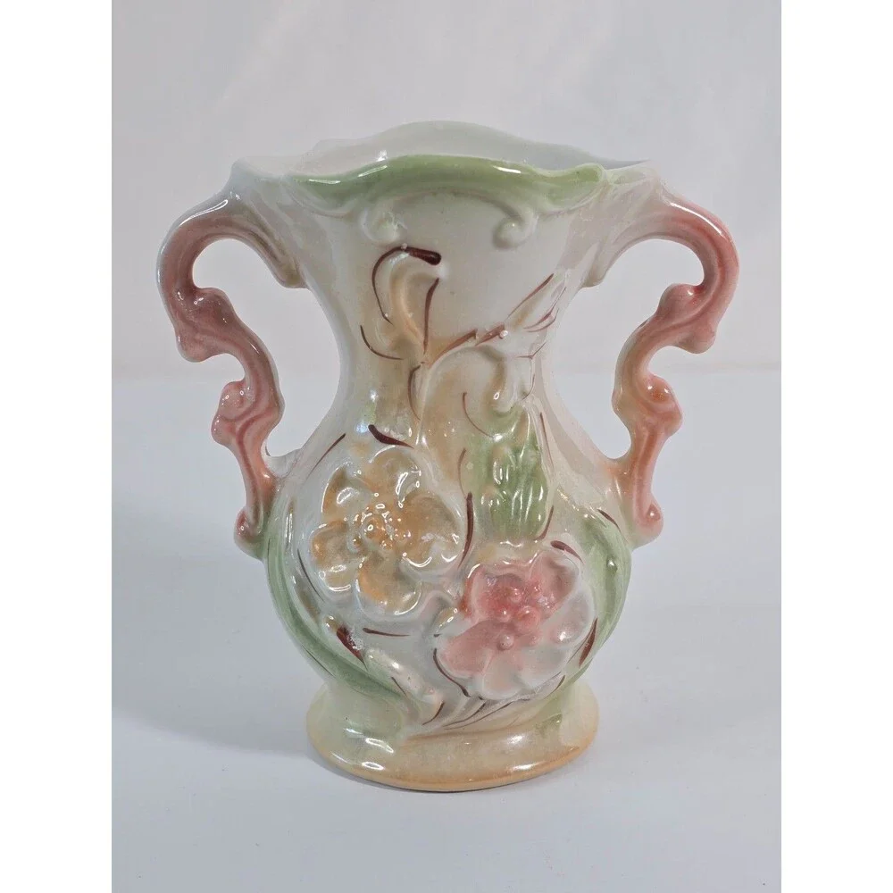 Brazil Lusterware Small Vase. 5